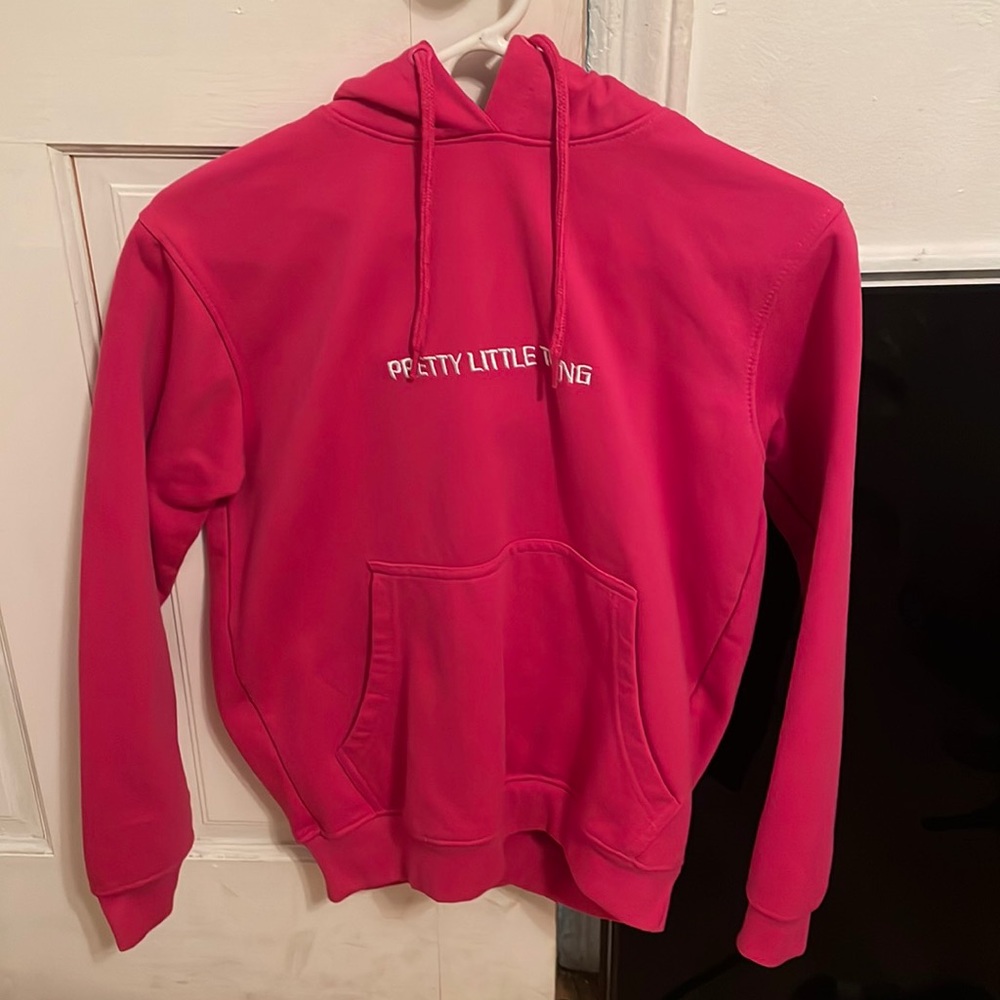 Hot pink pretty little think hoodie XS